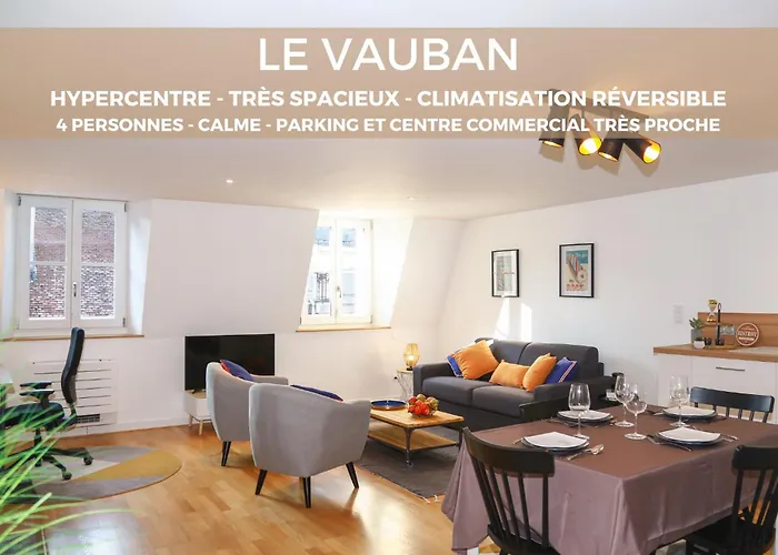 *Hypercentre*Spacieux*Calme - Le Vauban - Cocoonhome